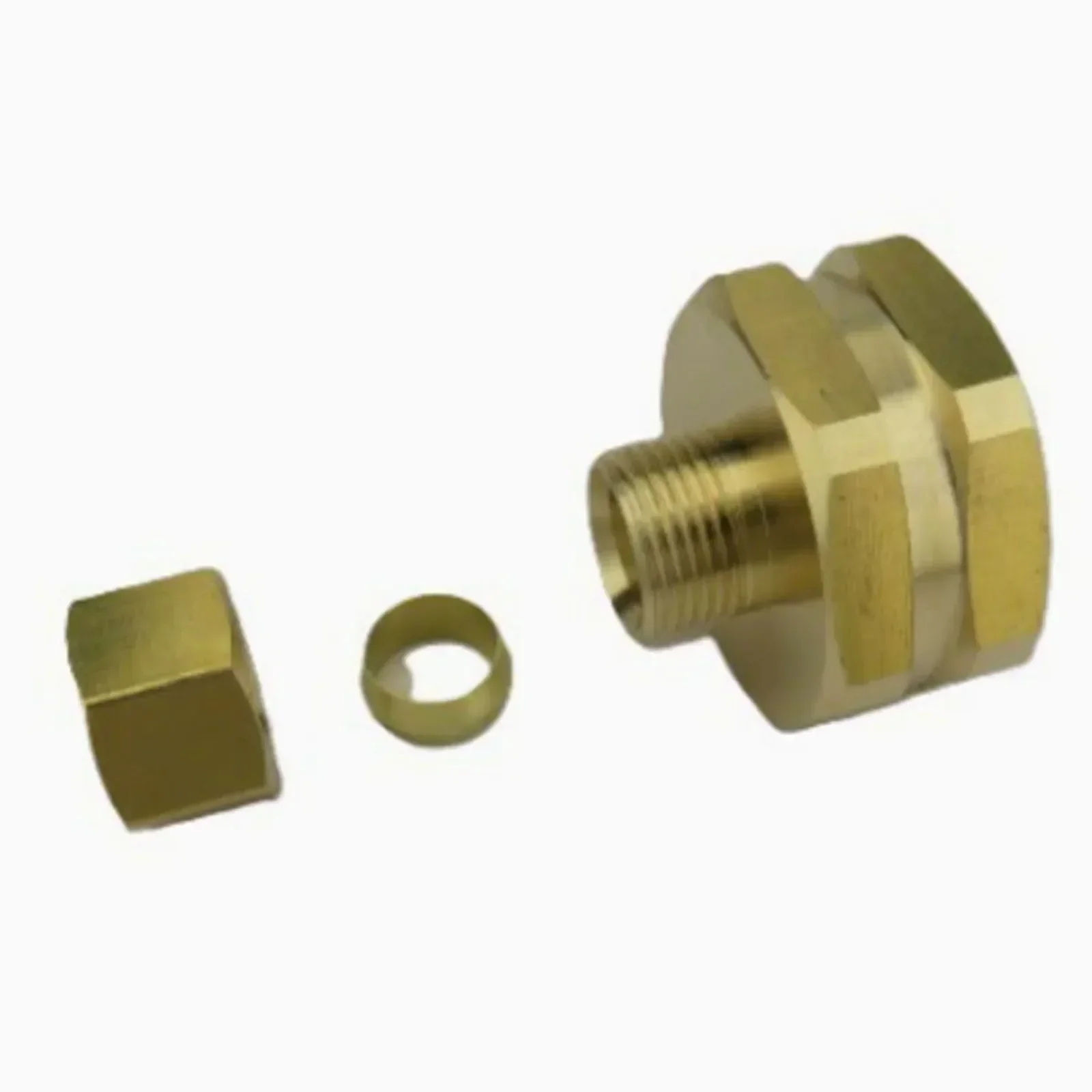 2 Stuks Messing Adapter 3/4 Vrouw Naar 1/4 Inch Compressie Tuinslang Adapter Tuin Watering Fittings Quick Connector