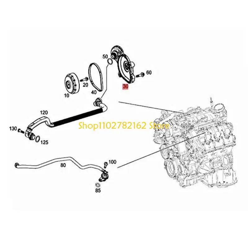 

547B Crankcase Emission Control Valves for E350 E400 Automotive Repair & Maintenance