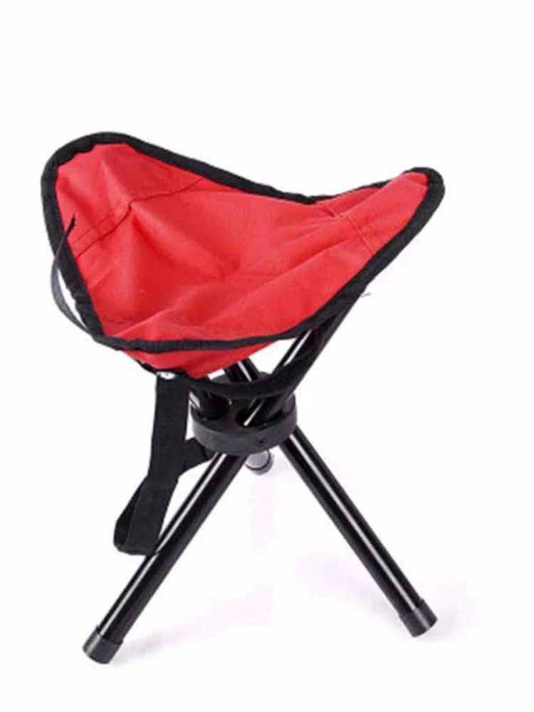 Folding Triangle Stool Portable Mini Folding Chair Fishing Chair Outdoor Beach Chair Gaming Chair Furniture Chairs Office Chair