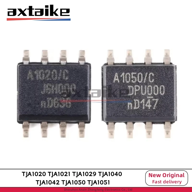 

10PCS TJA1020 TJA1021 TJA1029 TJA1040 TJA1042 TJA1050 TJA1051 SOP-8 A1040/C A1050/C A1051 High speed CAN Transceiver SMD IC