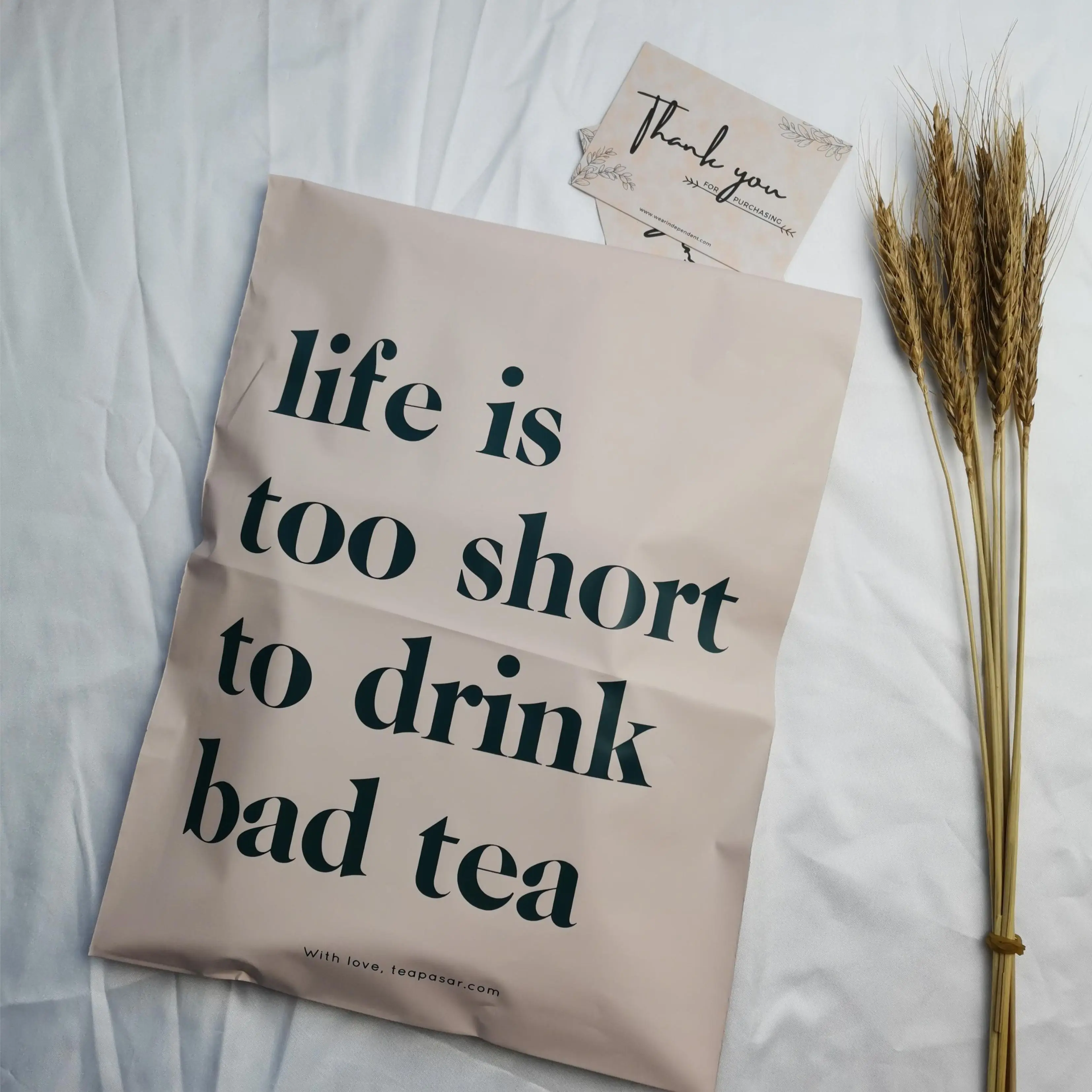 أكياس المغلف البريدية مع الشعار ، ومناسبة لتعبئة الملابس ، المطبوعة ، البريد البولي ايثيلين ، مخصص ، الجملة ، 500 قطعة لكل مجموعة