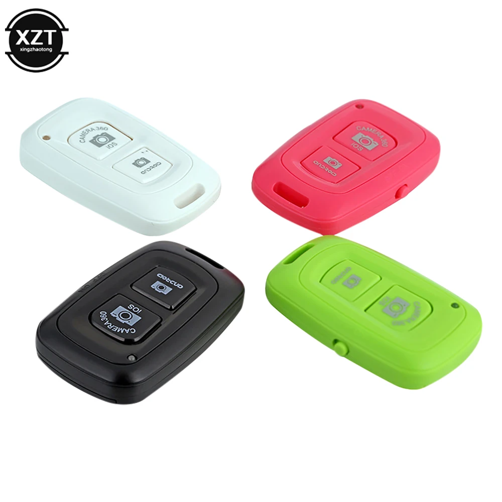 Universal Bluetooth Remote Control รีโมทบลูทูธชัตเตอร์ถ่ายภาพโทรศัพท์กล้องถ่ายรูปปุ่มสำหรับ IOS Android