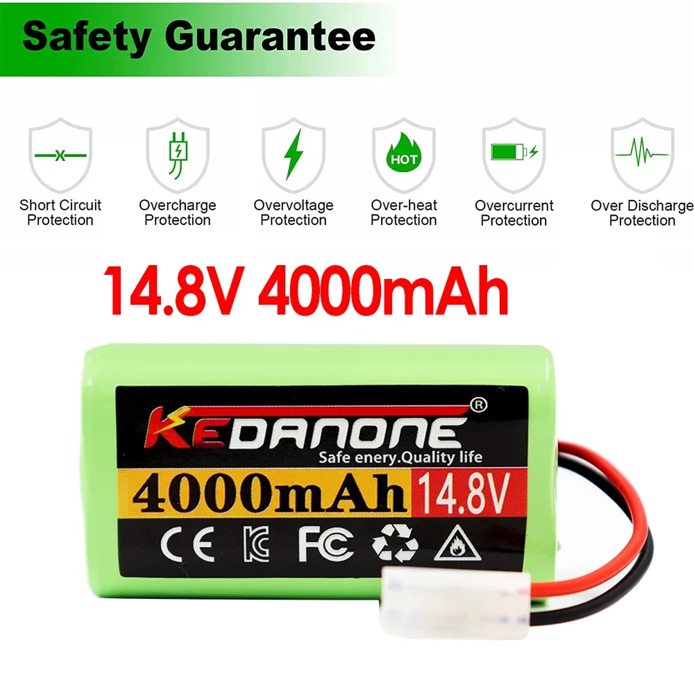 

100% Brand New 4S1P 14.4V 4000mAh Li-ion Battery Pack,For XIAOMI MIJIA Mi Robot Vacuum-Mop Essential G1 MJSTG1 R30 R35