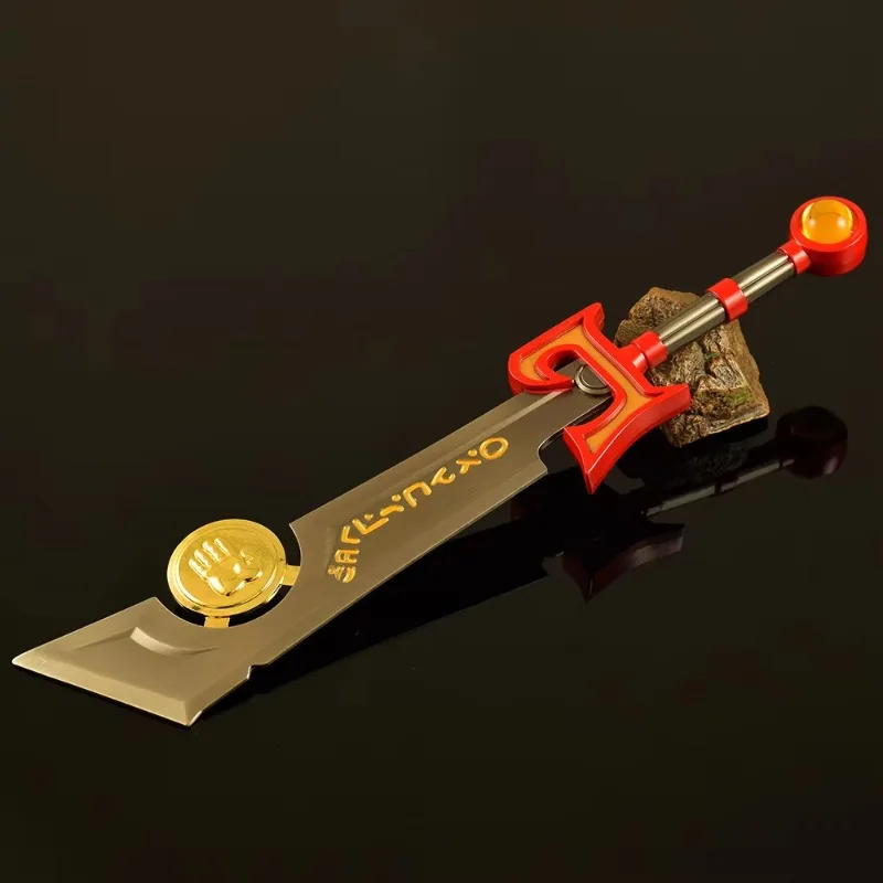 30CM World of Warcraft Game Peripherals Ashbringer Full Metal Craft Model Collectible Desk Ornaments Cosplay Sword Toy Boy Gifts