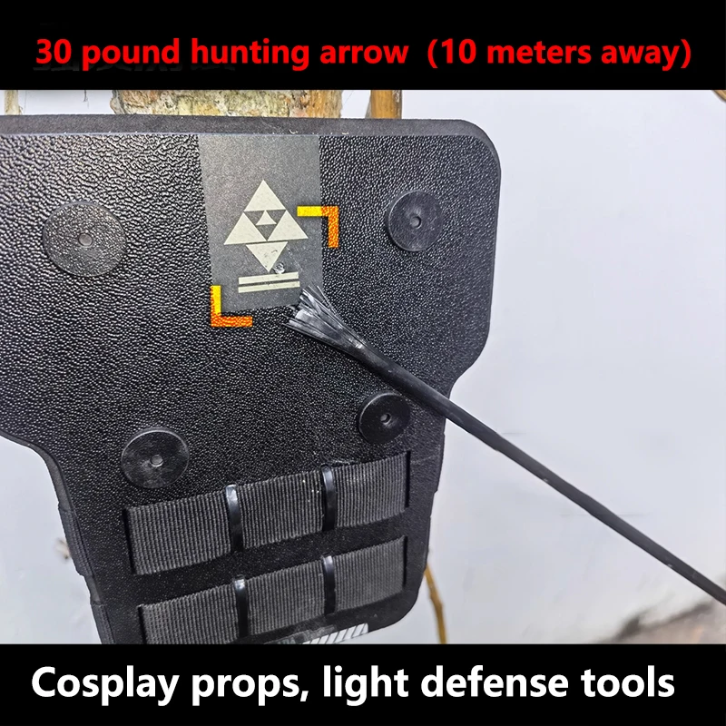 Outdoor Portable EDC Multifunctional Tactical Shoulder Armor Mild Defense Tool (Cosplay Prop)