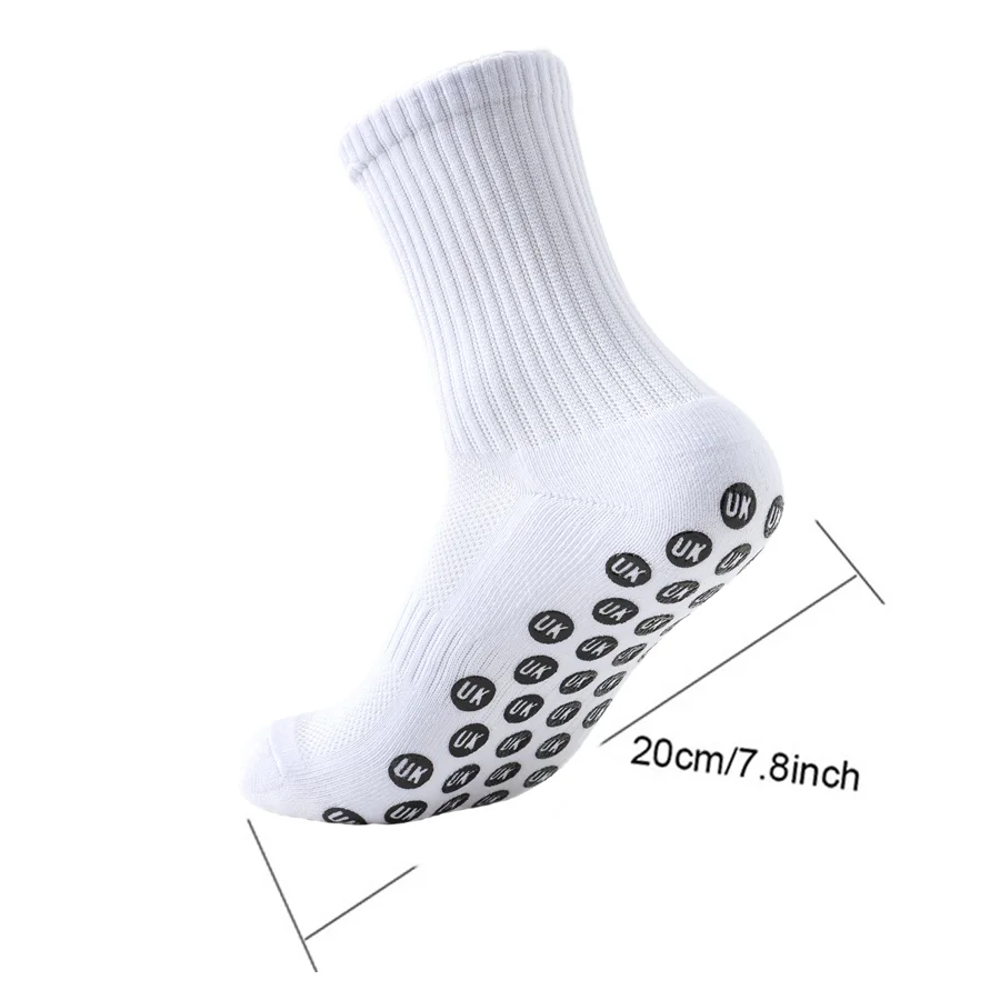 1/3/5pairs Anti Slip Shockproof Athletic Socks Towel Bottom Breathable Fit Men Women Baseball Hiking Soccer Basketball