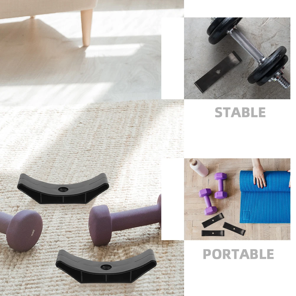 

10 Pcs Dumbbell Rack Holder Fitness Equipment Small Storage Black Weight Organizer Man