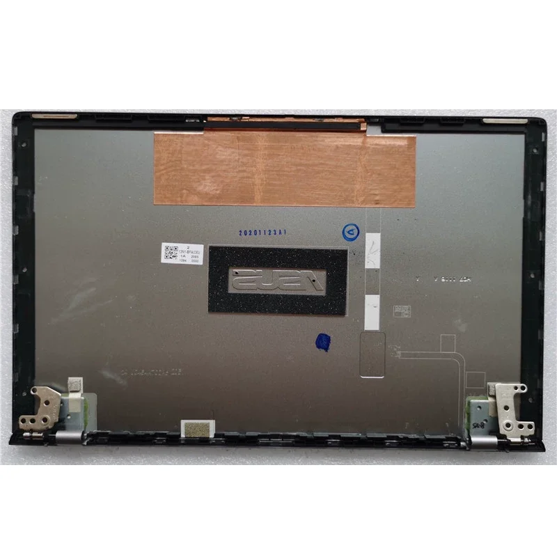 Used LCD Back Cover Lid Case With Hinges For Asus UX434IQ Q407I UM433I Silver Color
