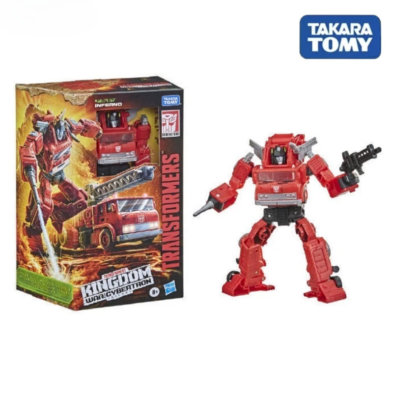 

【In Stock】Transformed Toys G Series Kingdom WFC-K19 Fire Engine Moving Robot Model Boy Gift Original Box
