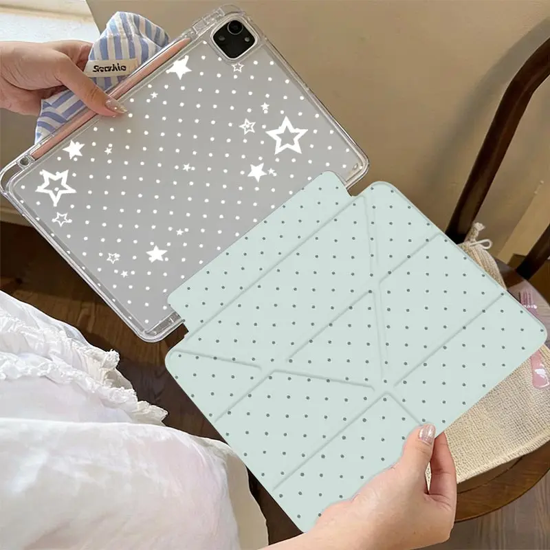 3+Y Multi-Angle Stand Cover For IPad Mini6 8.3 Air3 10.5 Pro11 iPad 10.2 7/8/9 4/5th 10.9 10th iPad A16 2025 11th Air11/13