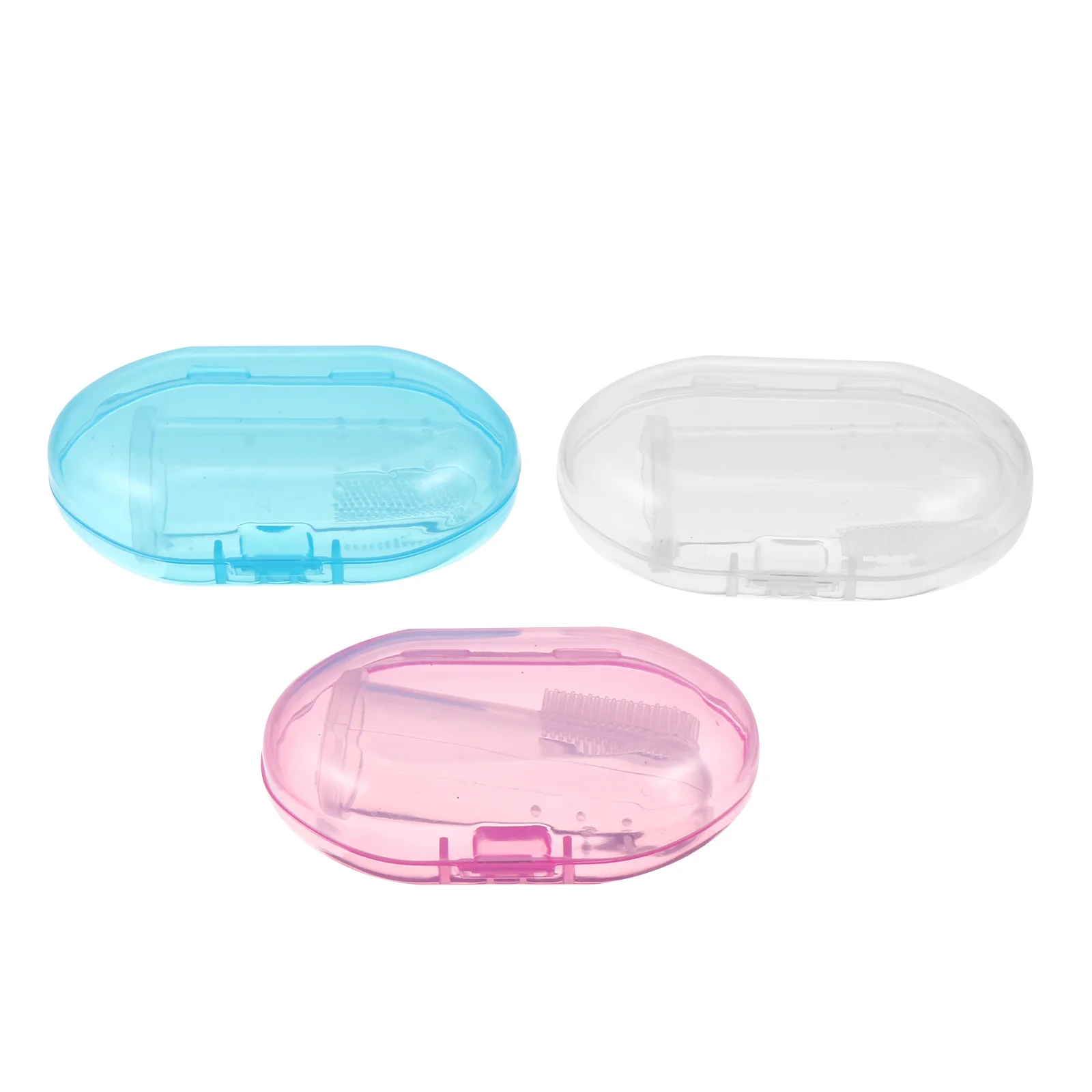 3 stuks babyvinger tandenborstel siliconen baby peuter mondverzorging tandenreiniging tool zacht veilig voor reizen thuisgebruik gezond tandvlees