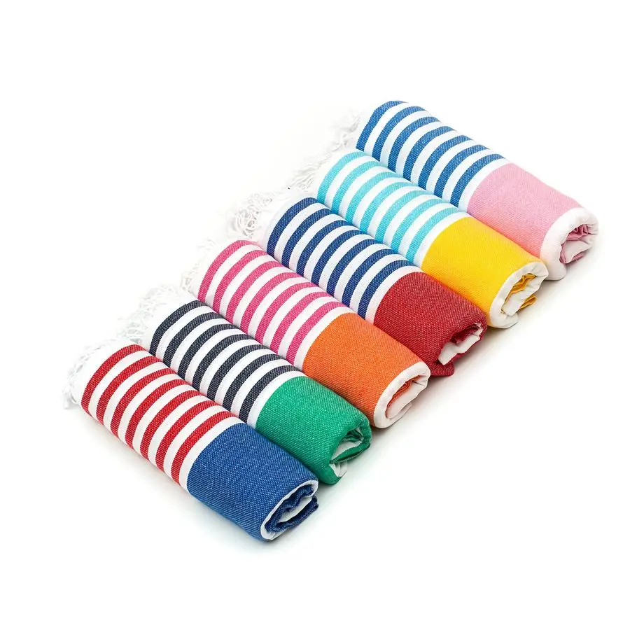 

6Packs Turkish Beach Towel Oversized 72x40, 100 Turkish Cotton, Quick Drying Bath, Pool amp Beach Towels Sand Free, Extra Large,