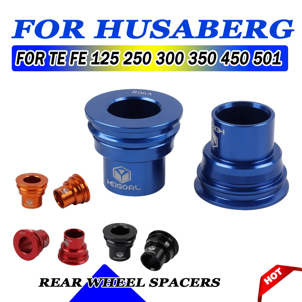 

For Husaberg TE FE FX 125 250 300 350 450 501 TE125 TE250 FE250 2009 - 2014 Motorcycle Accessories Rear Wheel Hub Spacer Collar