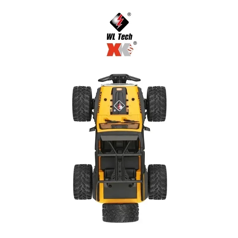 Wltoys-Mini voiture tout-terrain RC 2WD pour enfants, modèle 22201G, clignotant de simulation légère, jouet cadeau pour enfants, 1/22, 1/32, 2.4