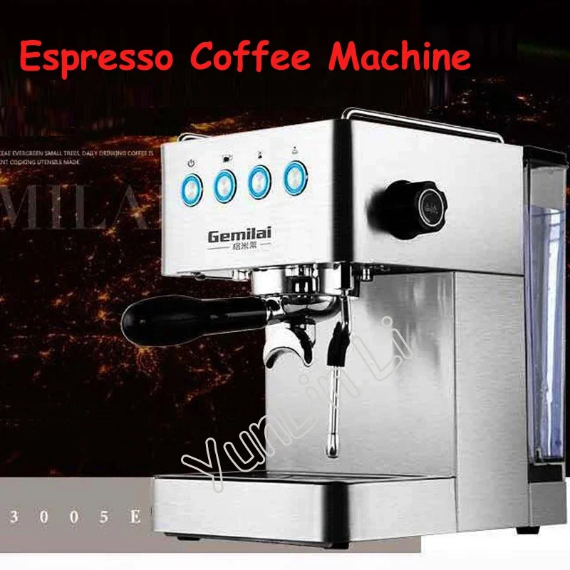 Espresso Coffee Machine Semi Automatic Coffee Maker with Froth Milk 1450W Pump Press Italian Coffee Maker