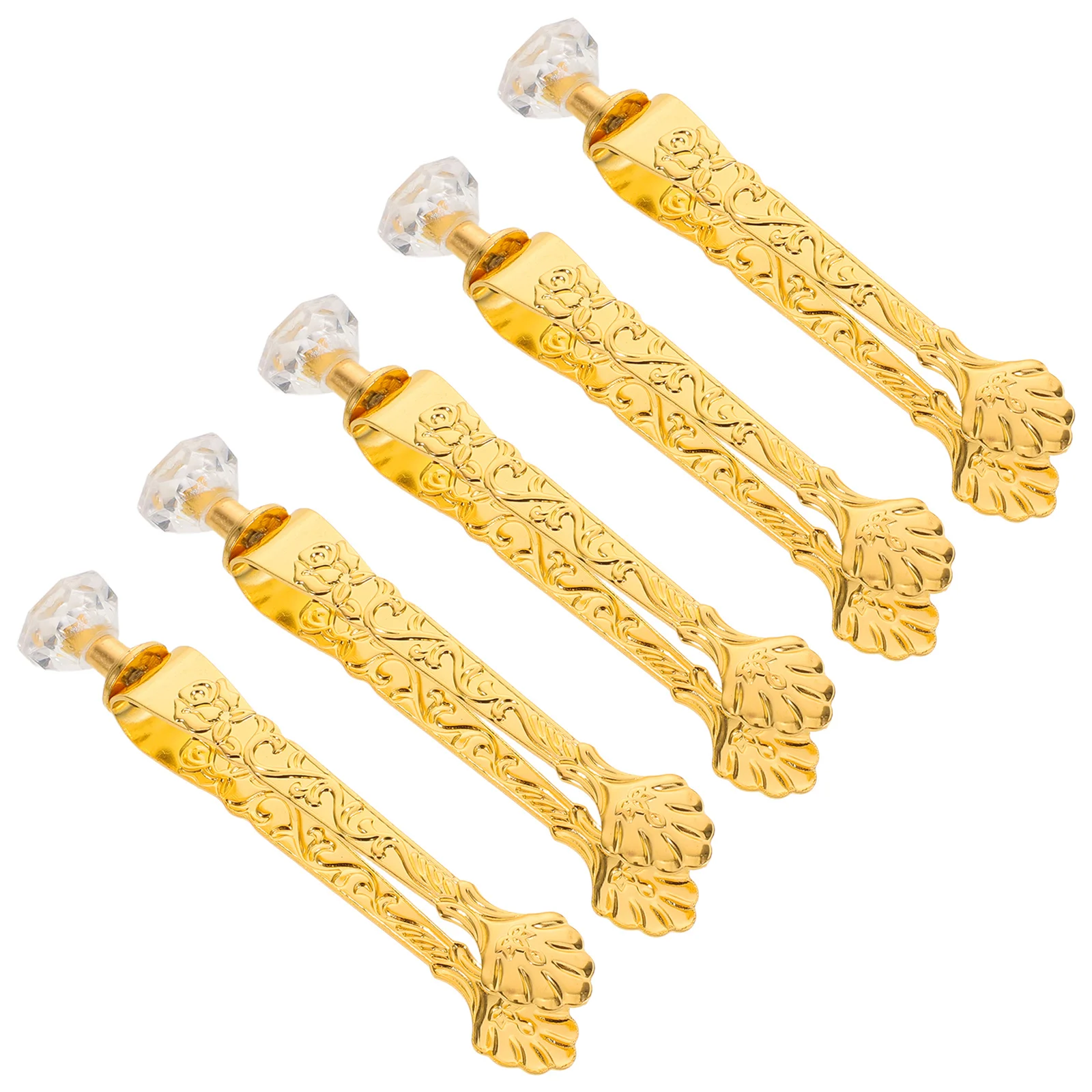 

5pcs Metal Incense Burner Tongs For Charcoal Briquettes Incense Cones High Temperature Resistant Bakhoor Tools Home Decor