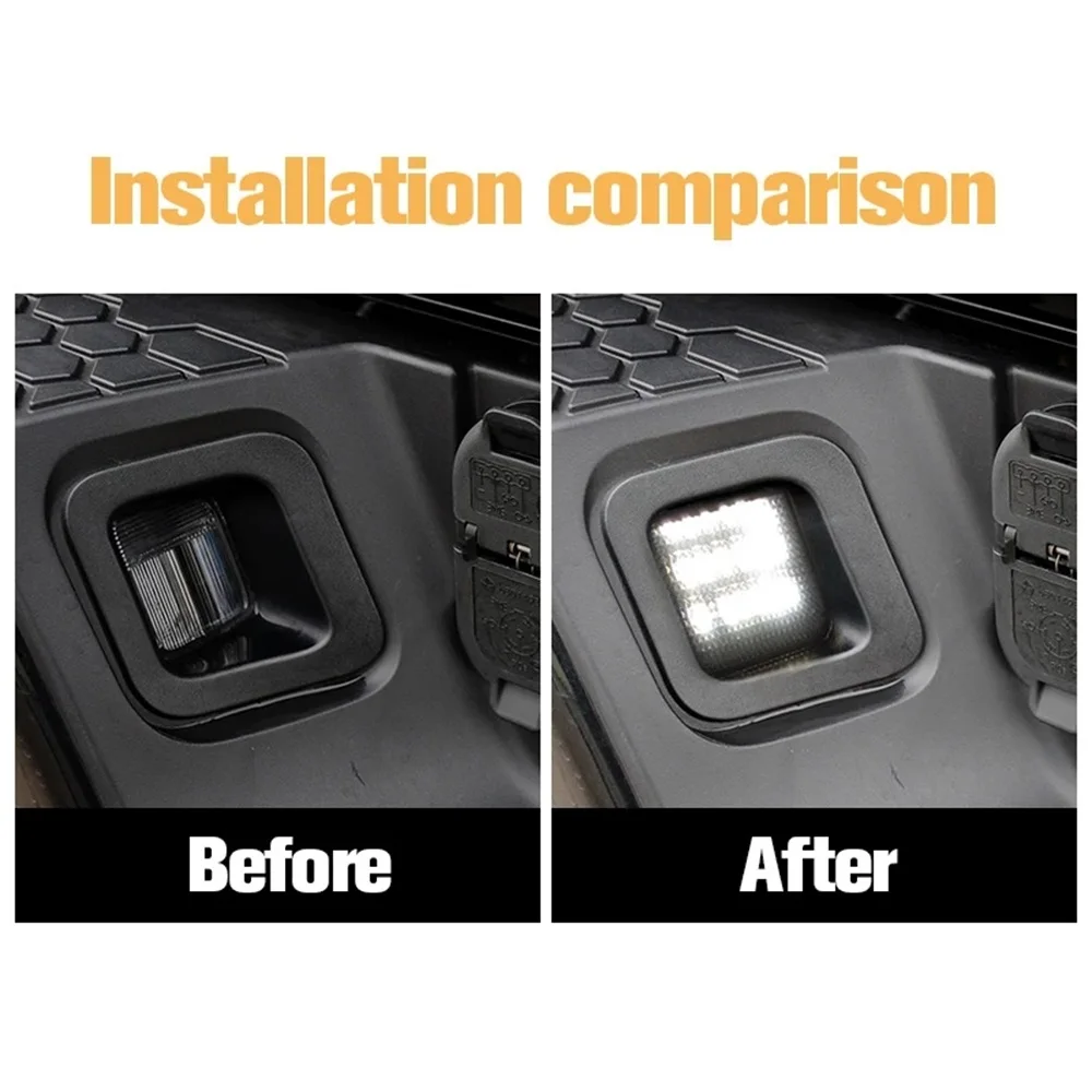 ⭐Genuine⭐ Car Lights LED License Plate Light for Dodge Ram 1500 2500 3500 2003-2018 1500 Classic 2019 White 12V Cars Accessories