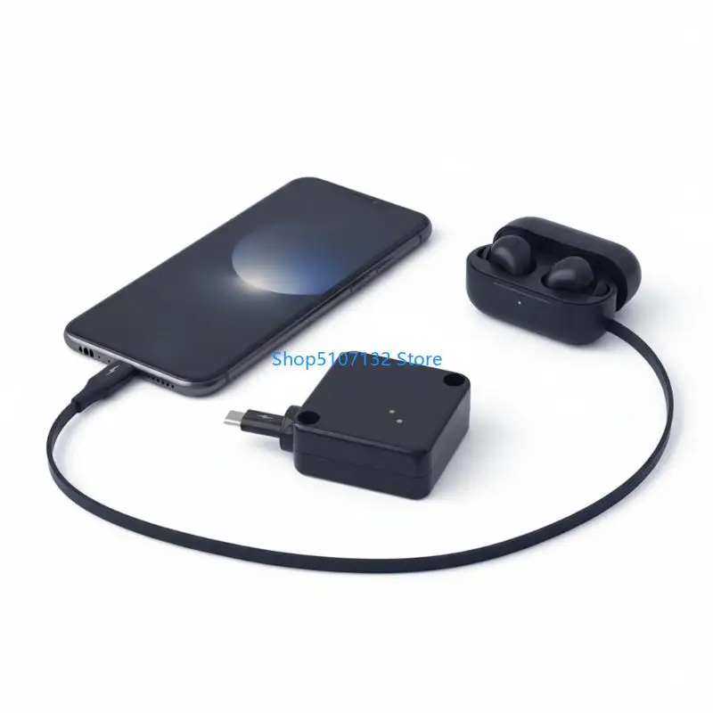 87HD Adjustable Length Type C Cable from 24cm to 79cm 100W Fast for Devices