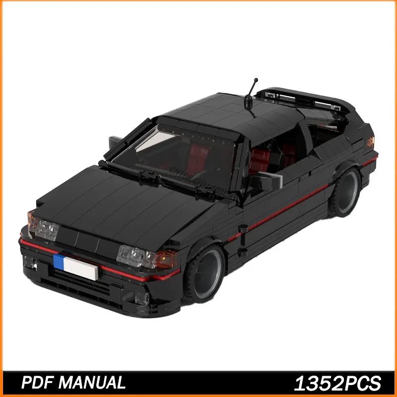 

Конструктор MOC: Скоростные автомобили, черные, технические, строительные блоки, набор для самостоятельной сборки, детские игрушки, креативные подарки для мальчиков и девочек, 1352 детали