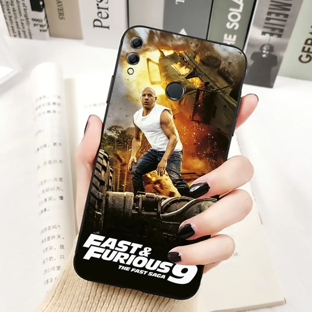 Action Film F-Fast F-Furious Phone Case For Huawei Honor 10 Lite 9 20 7A 9X 30 50 60 70 Pro Plus Soft Silicone Cover