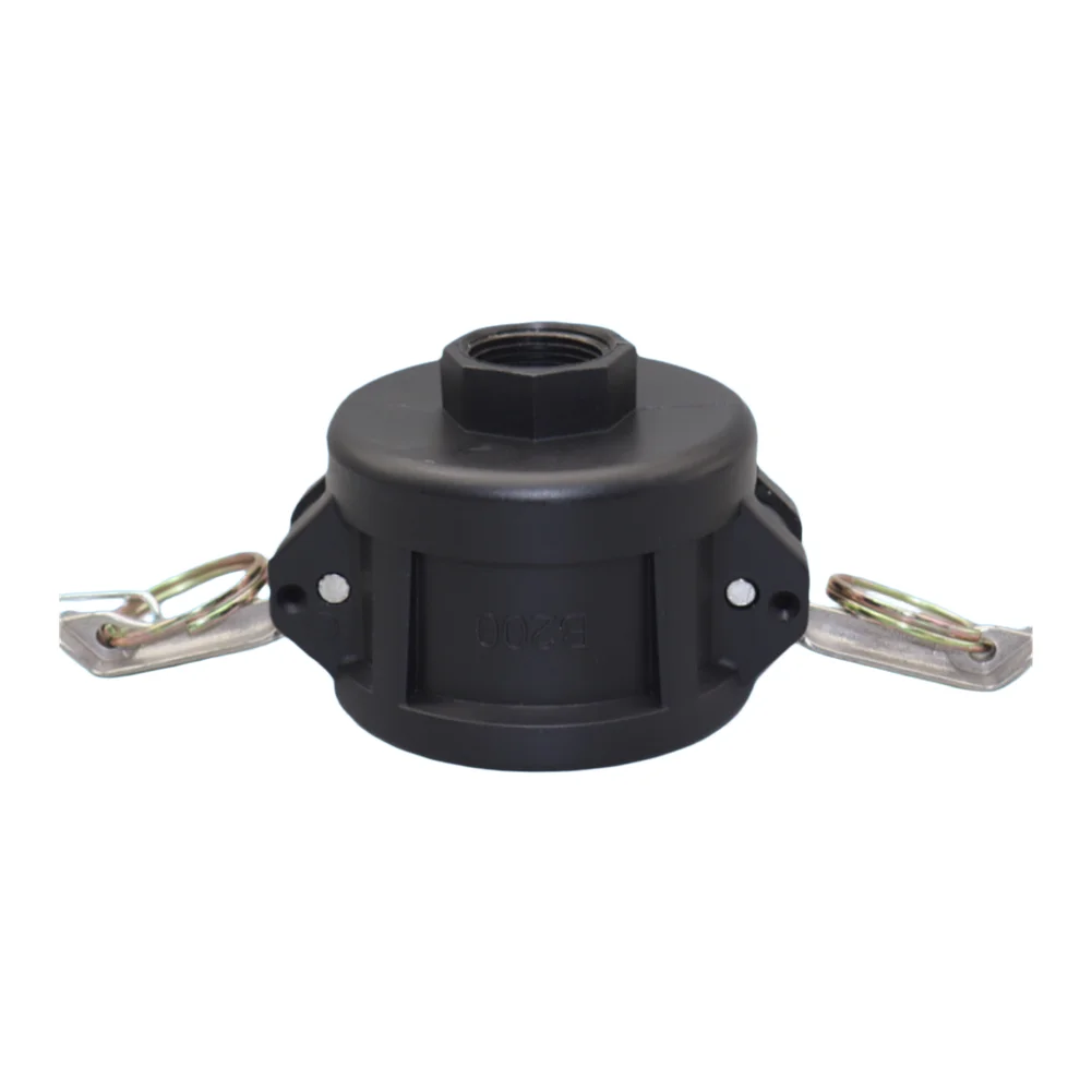 2 inch Camlock Fittings for IBC Tote 275 330 Gallon Containers 3/4 inch Compatibility Polypropylene Rust Resistant Black