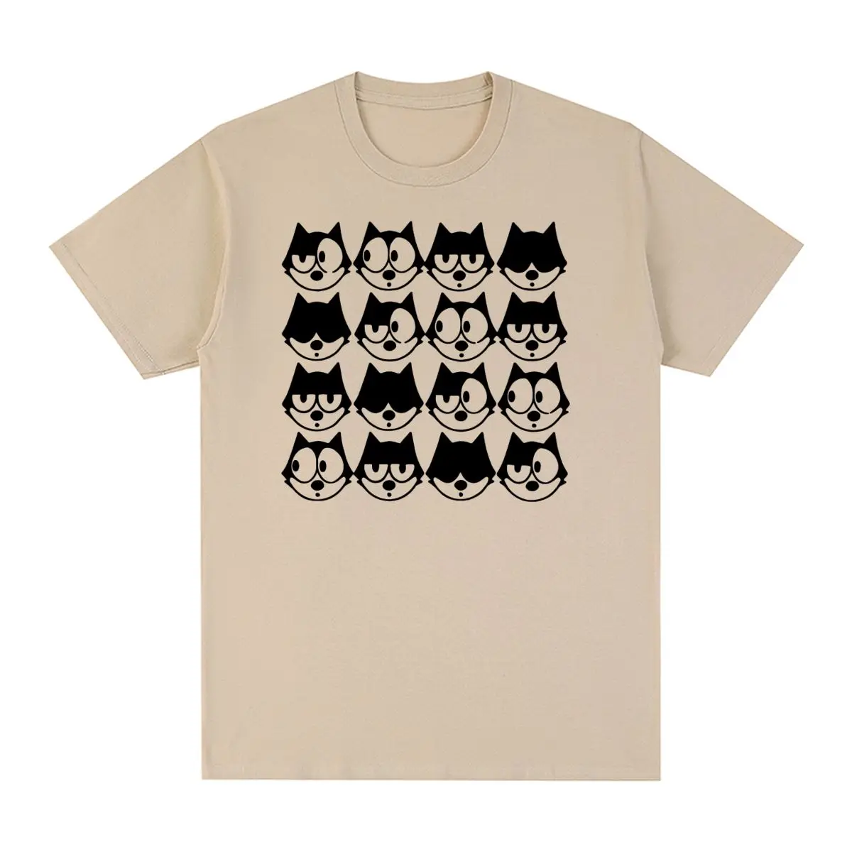 cat Vintage T-shirt Classic Well Done Cotton Men T shirt New Tee Tshirt Womens Tops