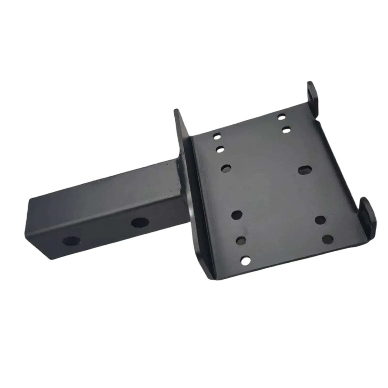 

Generic Trailer Hitch Winch Mount Plate 2" Receiver Black for SUV UTV