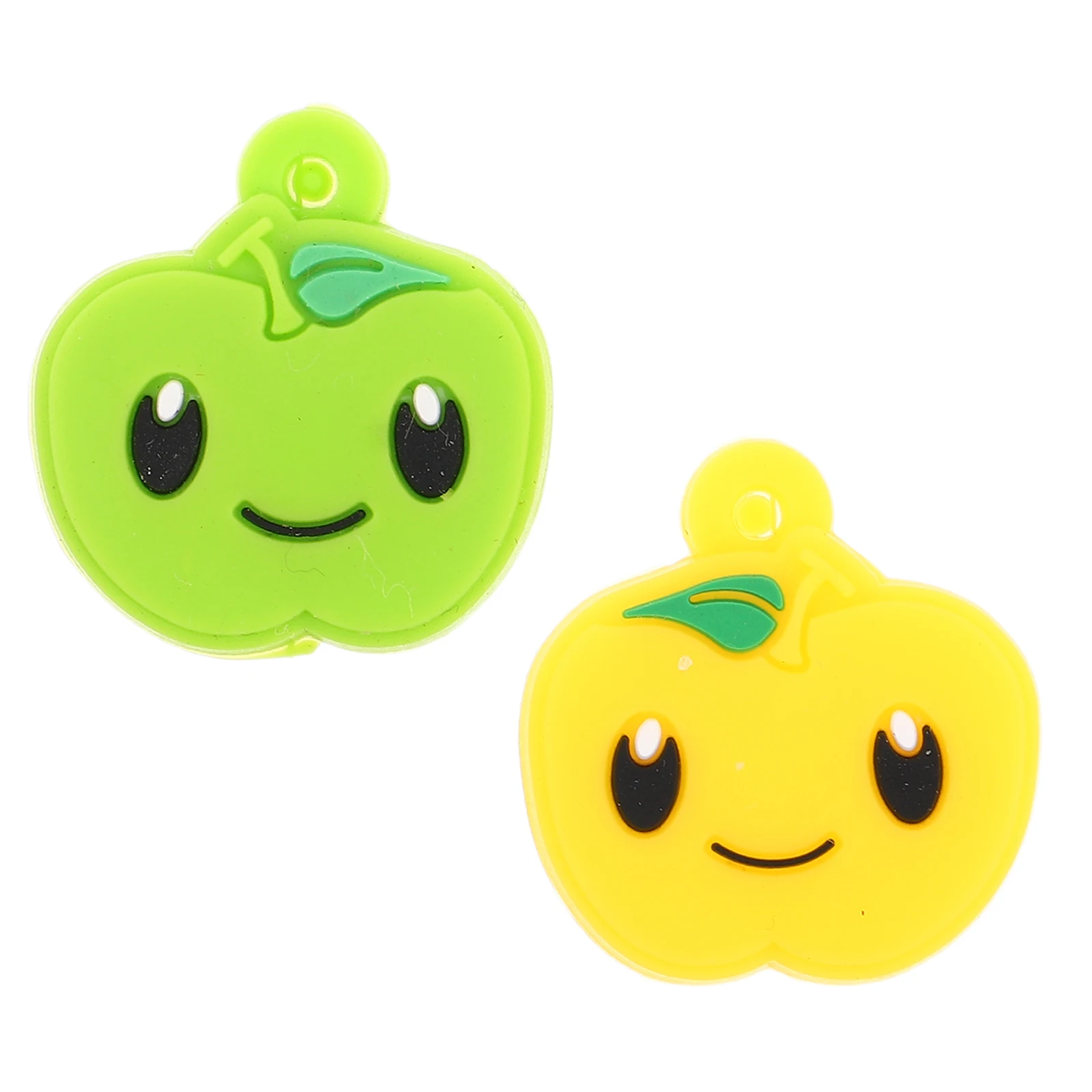 

2pcs Apple Shape Tennis Dampener Vibration Absorber Soft Silicone Shockproof Racket Pad Vibration Reduction Easy Installation