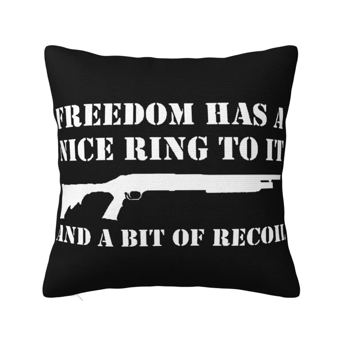 Özgürlük Üzerinde Güzel Bir Yüzüğü Vardır Nra Taktik Geri Tepme Kawaii Yastık Kılıfı