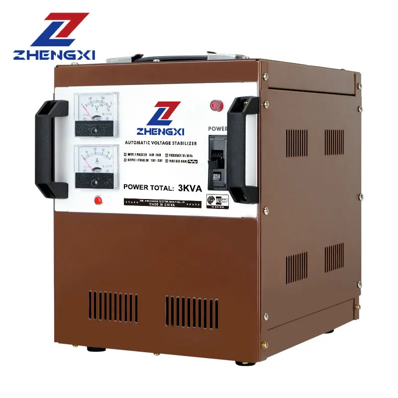 Automatic 1000VA 2000VA 3000VA Single Phase AC 220V Voltage Regulator for TV 230V Avr Voltage Stabilizer