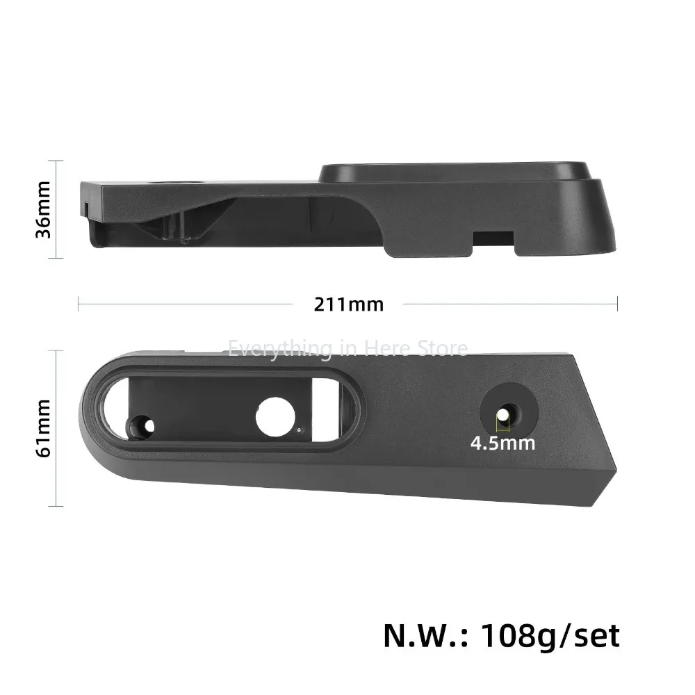 Rear Wheel Decorative Cover for Xiaomi 5Max Electric Scooter Rear Fork Decorative Cover Screw Hidden Cover Replacement Parts