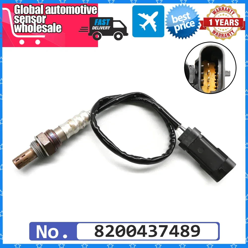 Car Air Fuel Ratio Lambda O2 Oxygen Sensor 8200437489 For RENAULT TRAFIC TWINGO SCENIC THALIA 1.2 1.4 1.6 1.8 2.0 16V