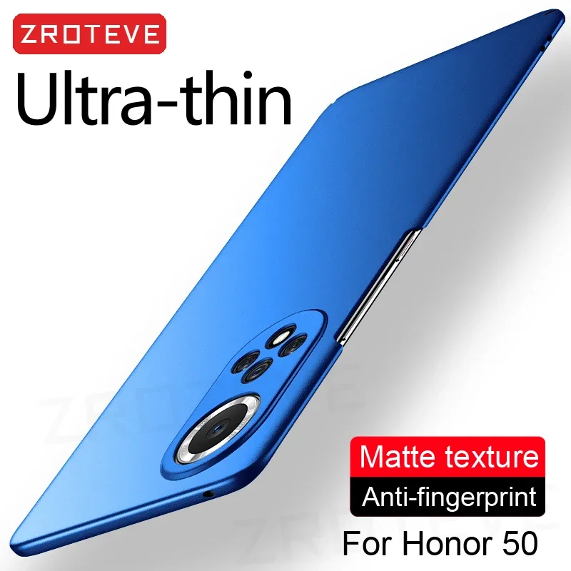 For Honor90 Case ZROTEVE Ultra Slim Frosted Hard PC Cover For Huawei Honor 90 Lite 70 50 Honor70 Honor50 Shockproof Phone Cases