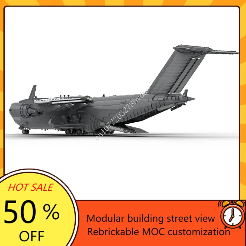 20371PCS MOC Building Blocks Military Giant Boeing C-17 Globemaster III Transport Aircraft High Difficulty Model Bricks Toys