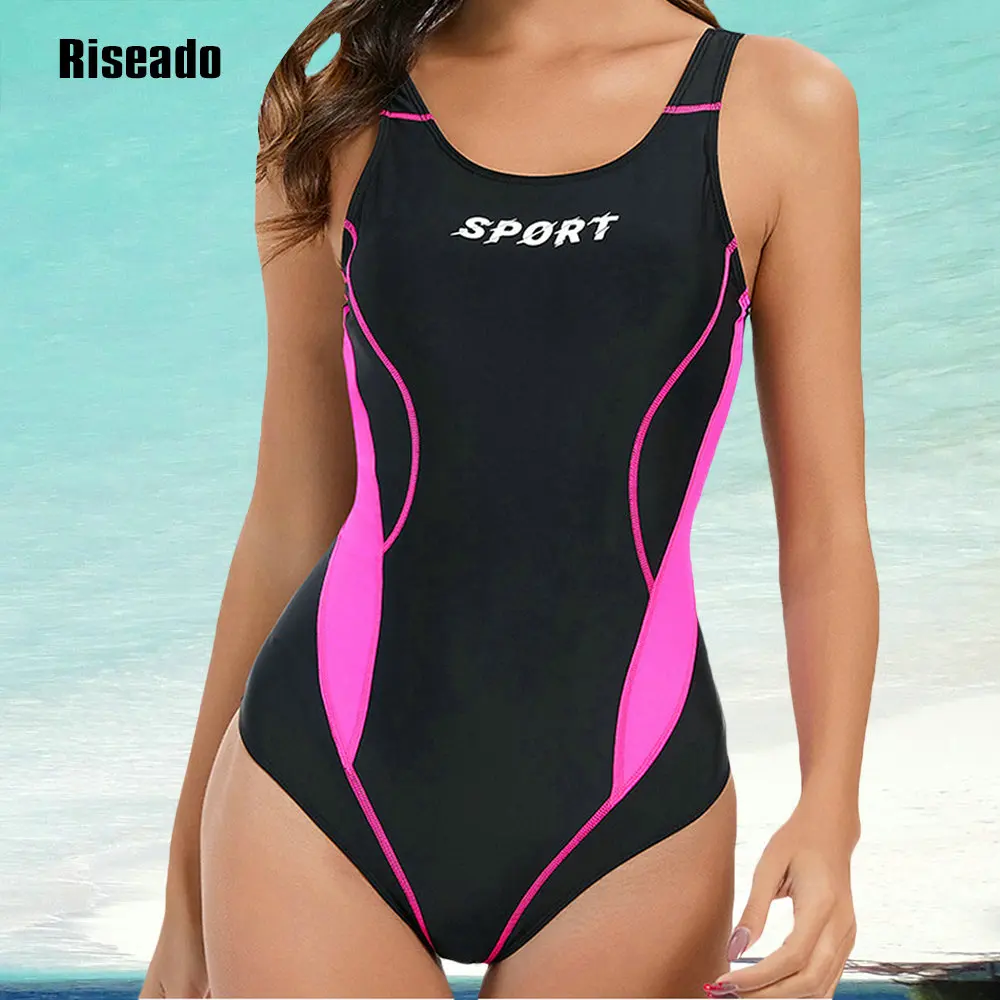 Swimsuit 2024 Trend Sleeveless Swimwear Women One Piece  Swimming Monokini Maillot De Bain Femme