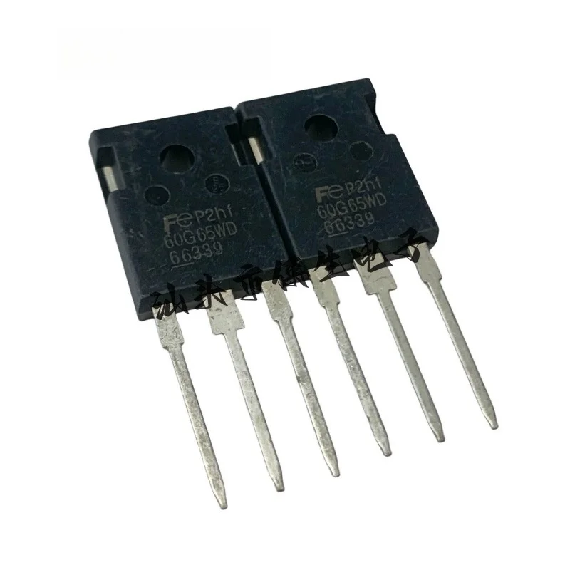 Tubo do poder de IGBT, novo, original, FGW60N65WD, 60G65WD a-247, 60A, 650V, 10 PCes