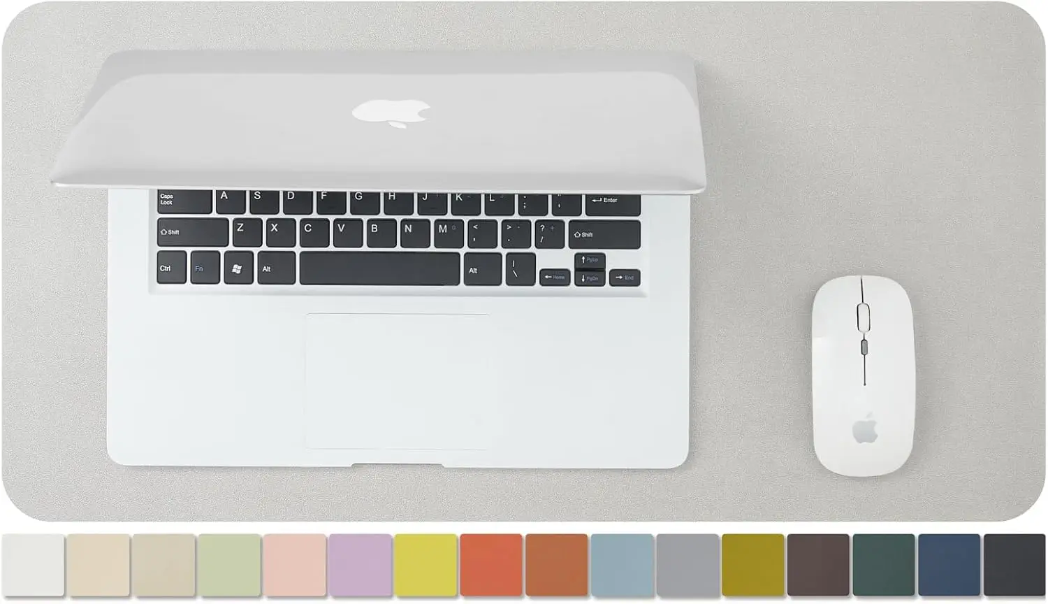 

Compact Leather Desk Mat - Small Non-Slip Pu Desk Pad For Office And Home - Desk Organization And Accessories - Ideal For Large