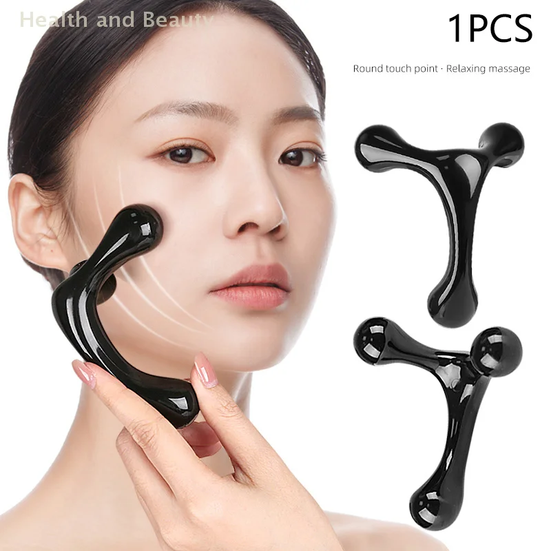 

Arch Body Massager Handheld Health Balance Three Ball Back Massage Stick Relax Acupressure Health Massage Tool