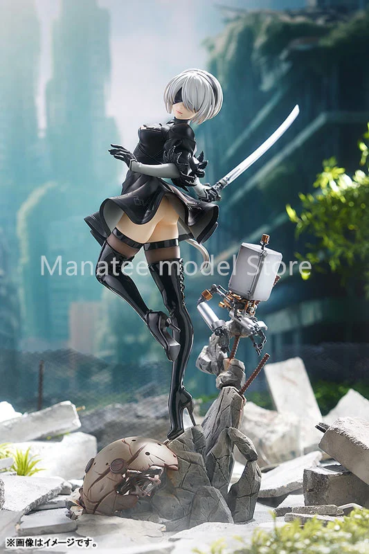 

Max Factory Original NieR:Automata Ver1.1a 2B 1/7 PVC Action Figure Anime Model Toys Collection Doll Gift