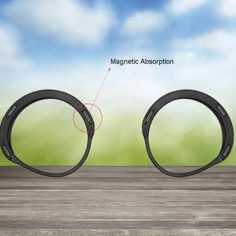 F62C Lens Anti-Scratch Rings for Pico 4 Glasses Myopia Glasses Frame Lightweight Lens Anti-Scratch Rings