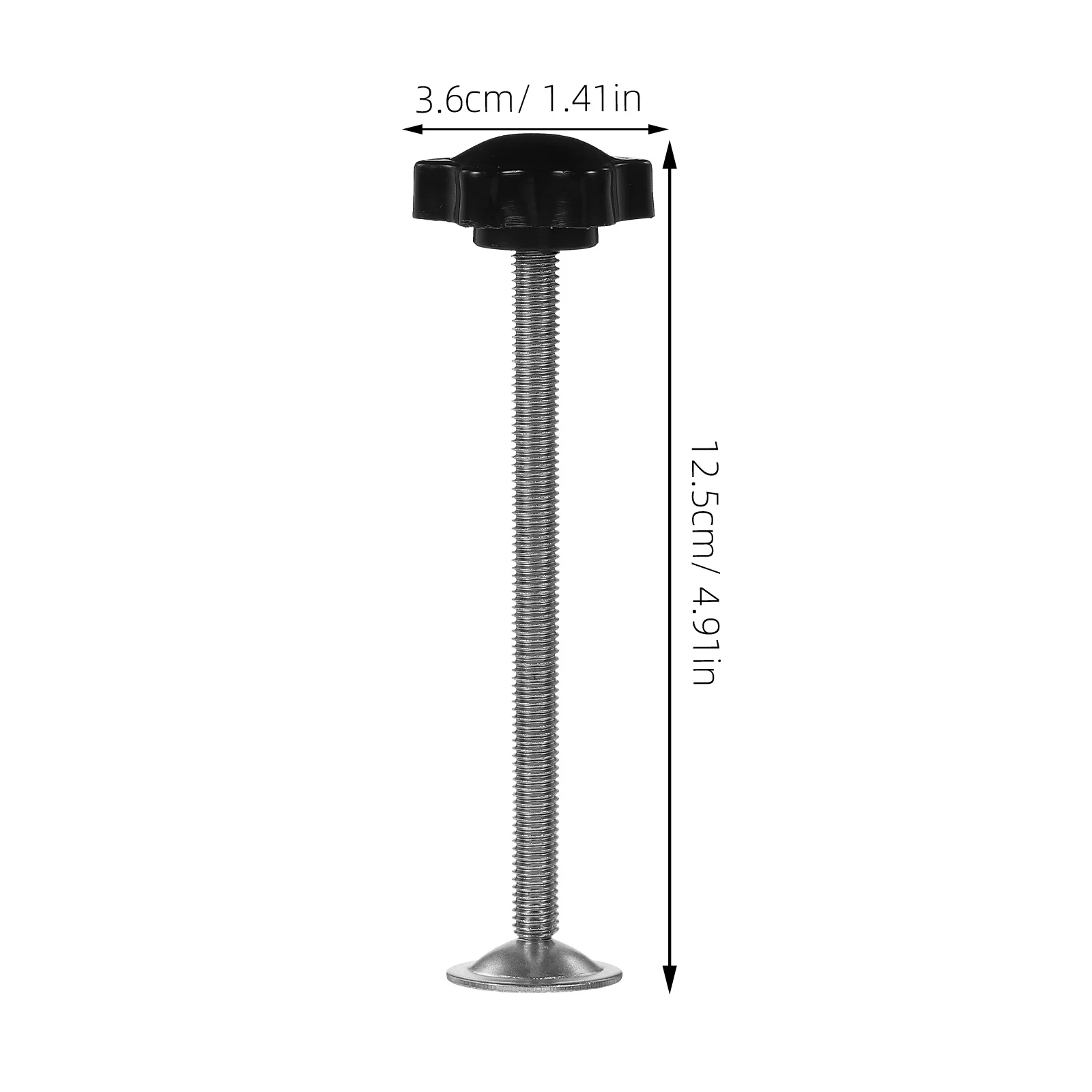 4Pcs Baby Gate Threaded Spindle Rods Strong Safety Door Screws Replacement Kit for Home Pet Gates Hardware Mount Parts