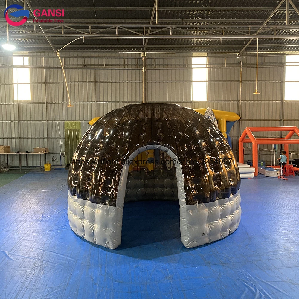 For Hot Tub Cover Igloo Inflatable Dome Tent Outdoor Bubble House