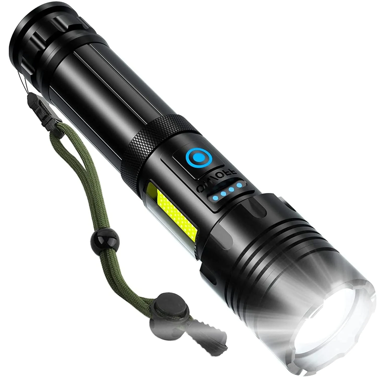 

Super Powerful Led Flashlight XHP90 High Power Torch Light Rechargeable Tactical Flashlight Usb Camping Lamp