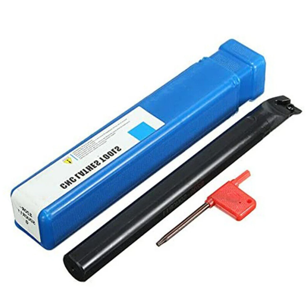 

S20R-SDUCR11 Держатель токарного инструмента Шлифовальный инструмент Высокая ручка Винт M4x8 Ручной правосторонний ключ T15 200 мм 95 градусов