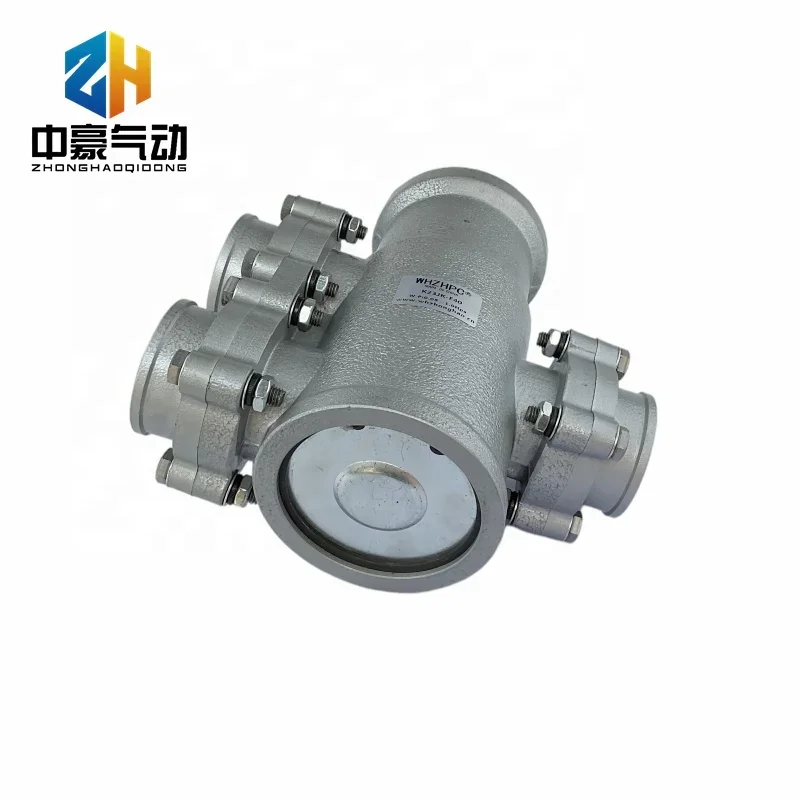 k23JK-F50 Two-position three-way pneumatic shut-off valve Zhonghao factory direct sales  pneumatic control valve