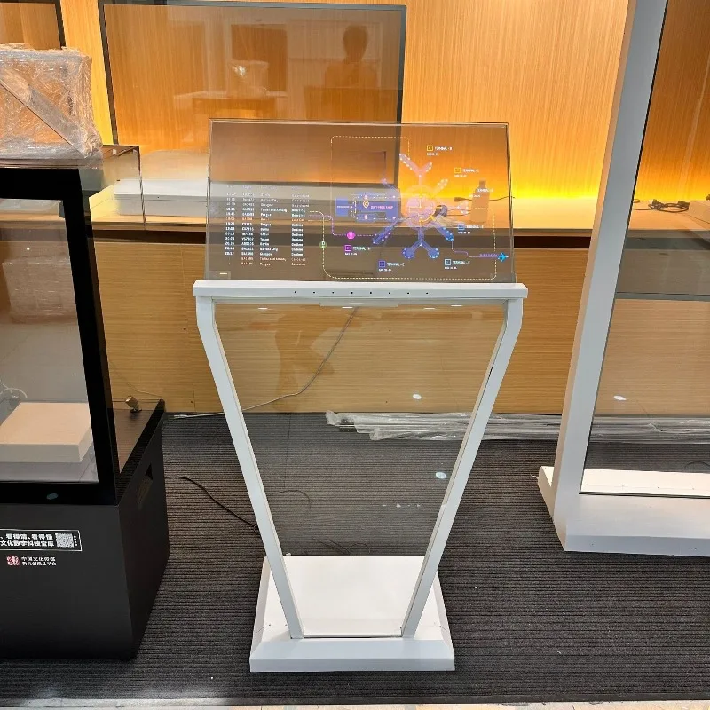 30-Inch OLED transparent screen can touch interactive transparent screen