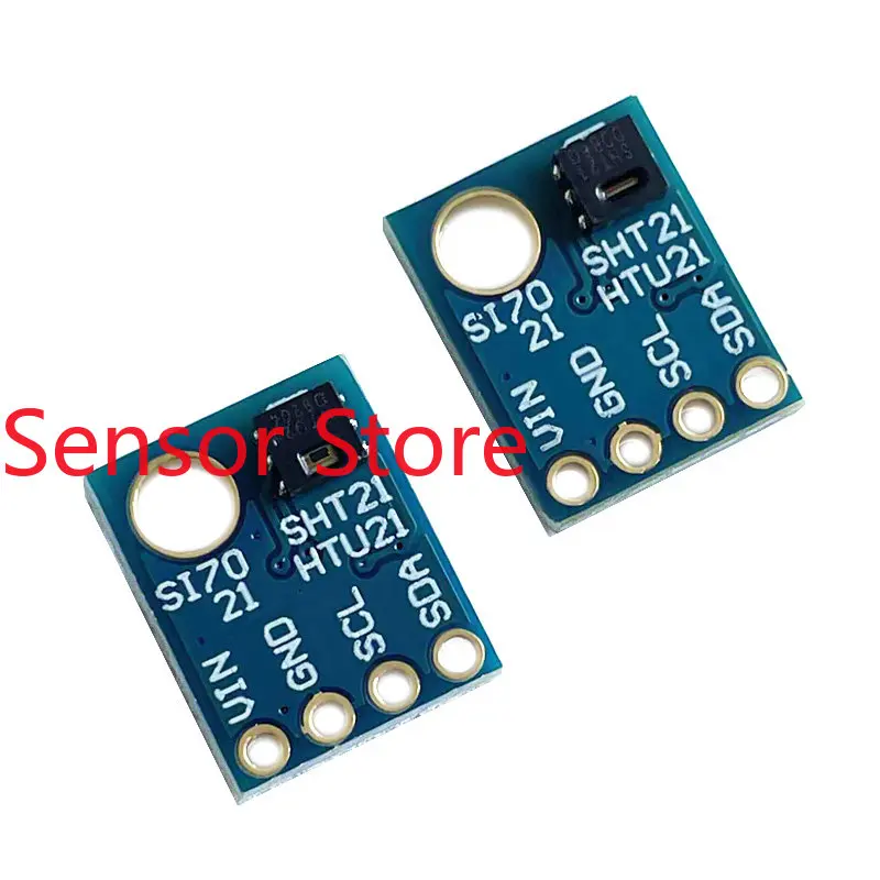 5PCS GY21 SHT21 HTU21D Replaces SI7021 Temperature And Humidity Sensor Module I2C Interface