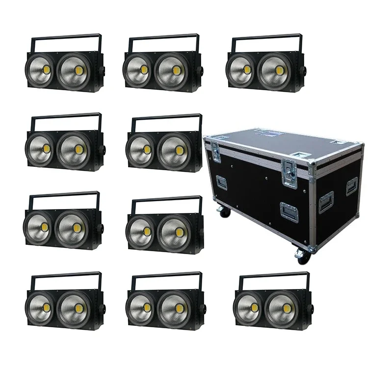 New LED Blinder 2 Eyes  COB  100W CW WW LED Rings 10pcs for Wedding and Church