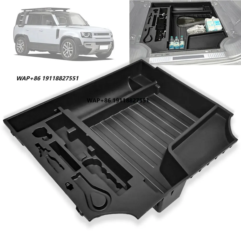 New Design Car Accessories Rear Trunk Storage Box for  Defender 110 2020 20205