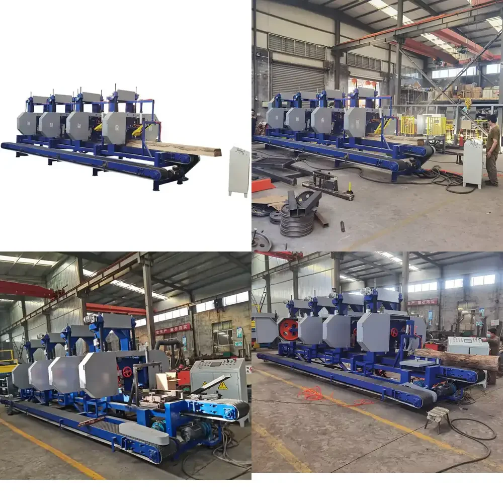 Multiple Heads Resaw Band Saws for Cutting Wood
